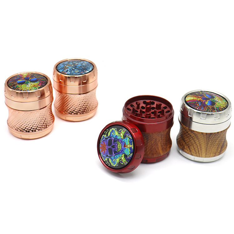 Custom manual metal grinders crusher grinders assorted colors