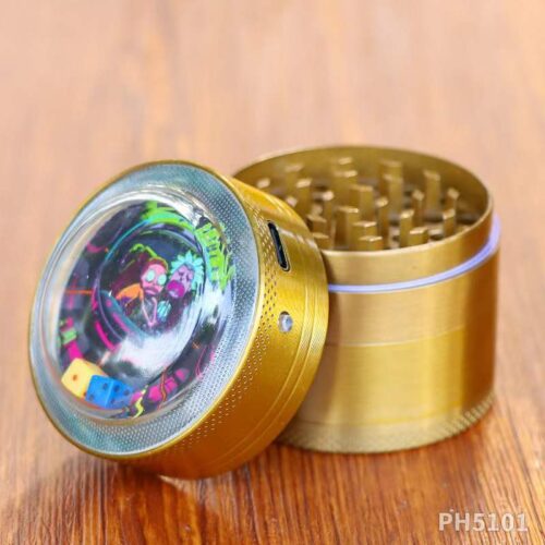 Custom manual metal grinders herb weed Shredders