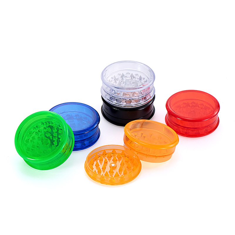 Custom plastic Herb Shredder weed grinders