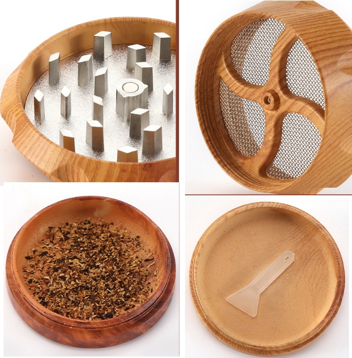 Manuelle Grasmühle Unkraut Brecher Tabakmühle (