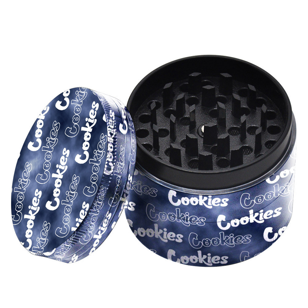 Máquina de desmalezado metálico de aleación de zinc de 50 mm de 4 capas de graffiti impreso a todo color personalizado