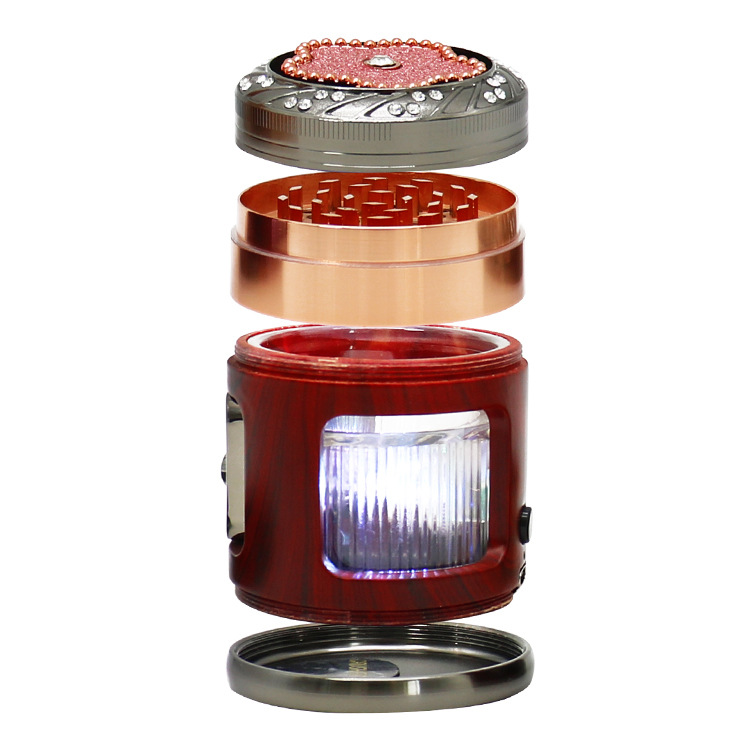 herb grinders strain grinders tobacco grinder with LED Light