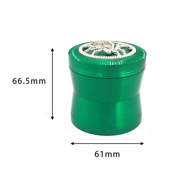 herb tobacco spice weeds grass aluminum smoke crusher