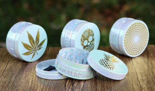 Custom amsterdam cigarette Shredders tobacco Shredders