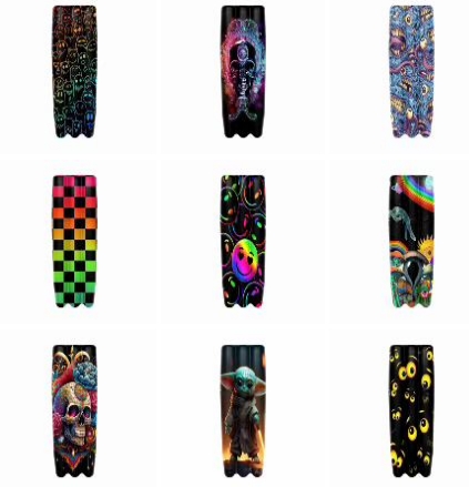 New design pattern three tube horn storage tube