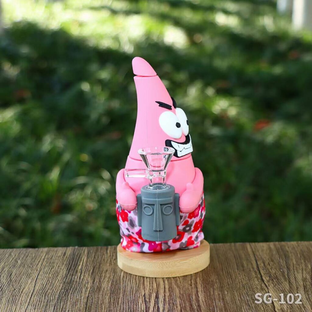 Silicone waterpipe silicone Bubbler & Nectar Collector