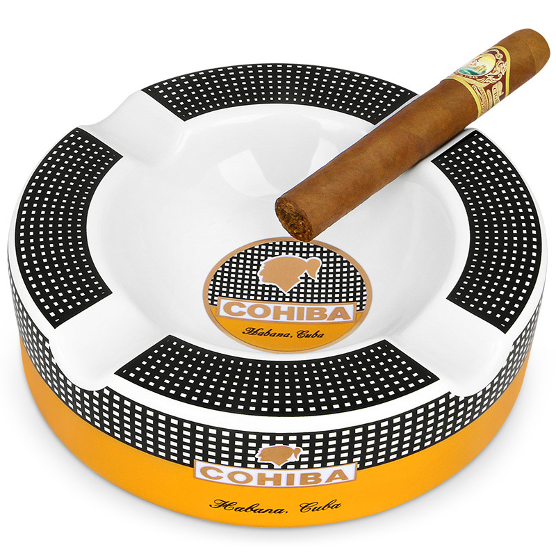 Ceramic Cuban cigar ashtray