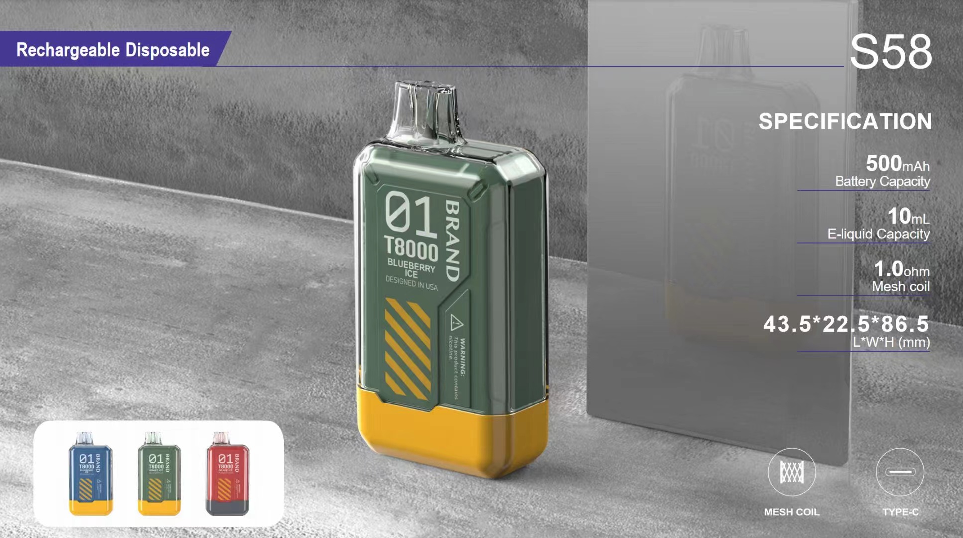 Custom vape device and supply existing vape brand 