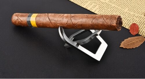 Folding cigar holder pipe rack