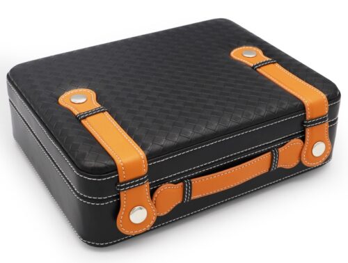 Portable cigar humidor cigar storage box