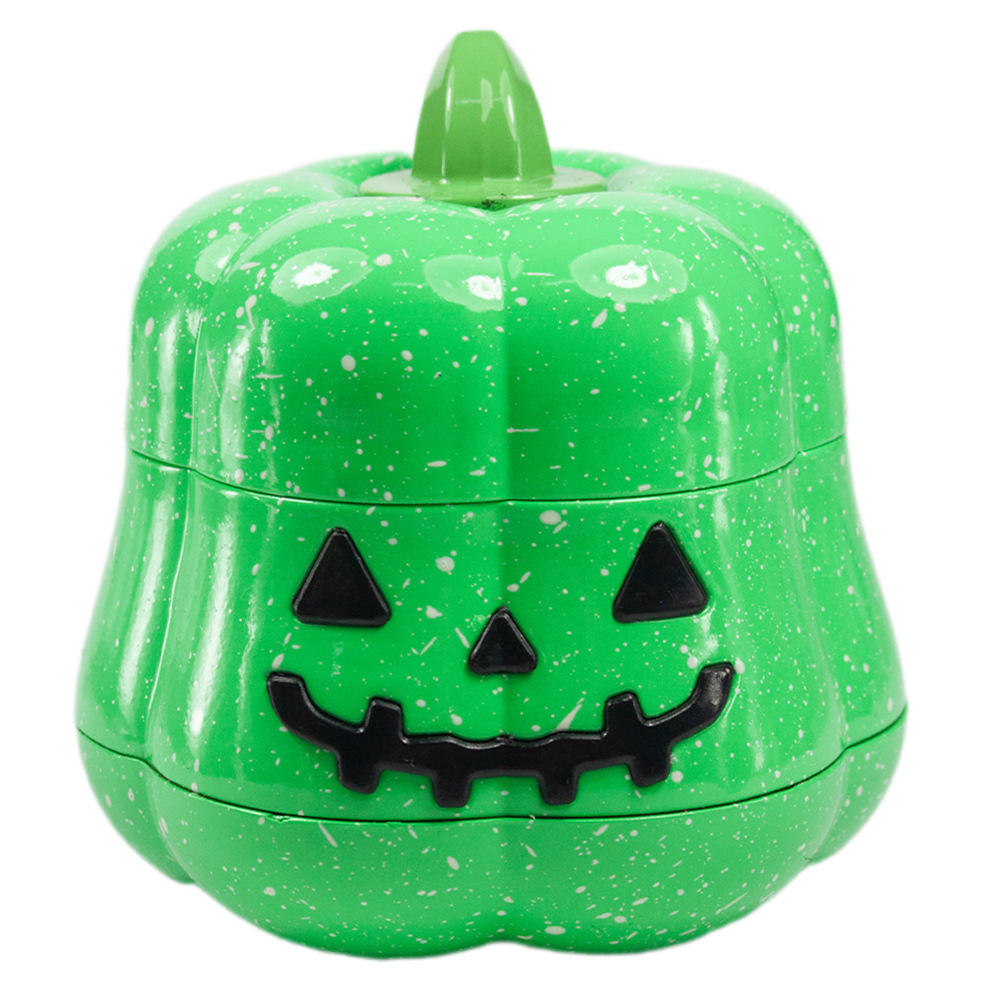 New Halloween pumpkin shaped tobacco grinders zinc alloy cigarette grinder