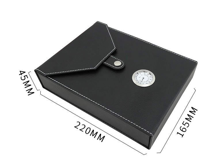 Portable Cigar Box Cedar Moisture Box Cigarette Case 