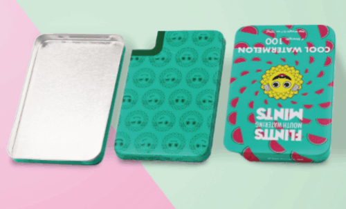 Tin plate Iron Box portable creative packaging gift box mint candy storage iron box candy Metal Box