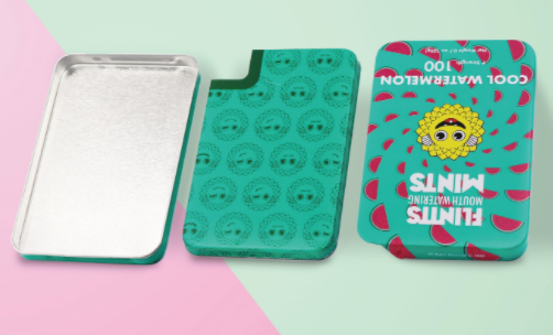 Tin plate Iron Box portable creative packaging gift box mint candy storage iron box candy Metal Box