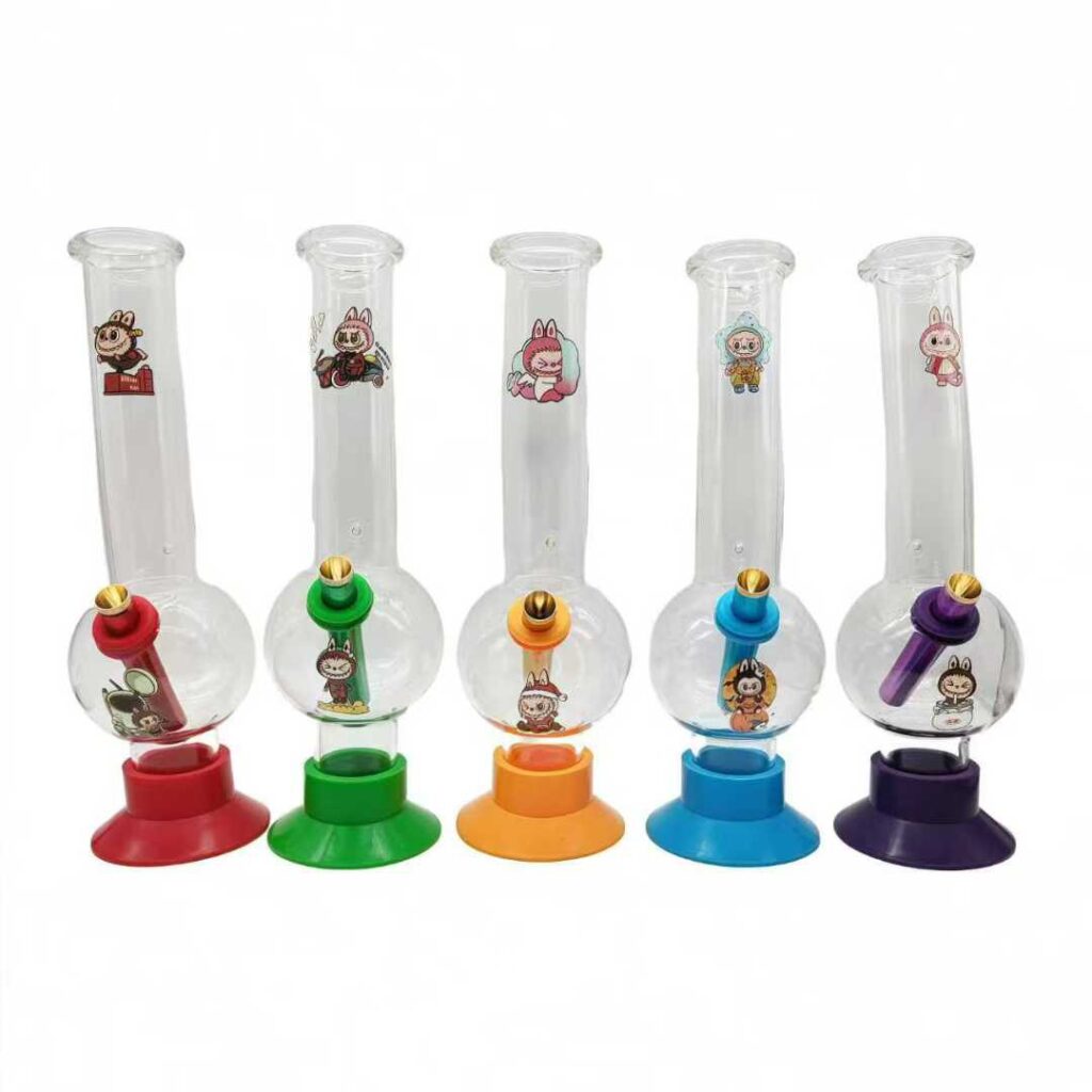 large bent bubble mushroom smoking bong bubble bongs
