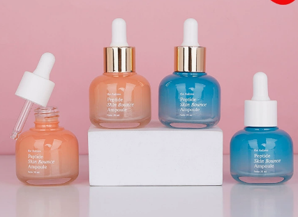Custom 30ml Macaron-Side Flat Shoulder Essential Oil Bottle refill bottles