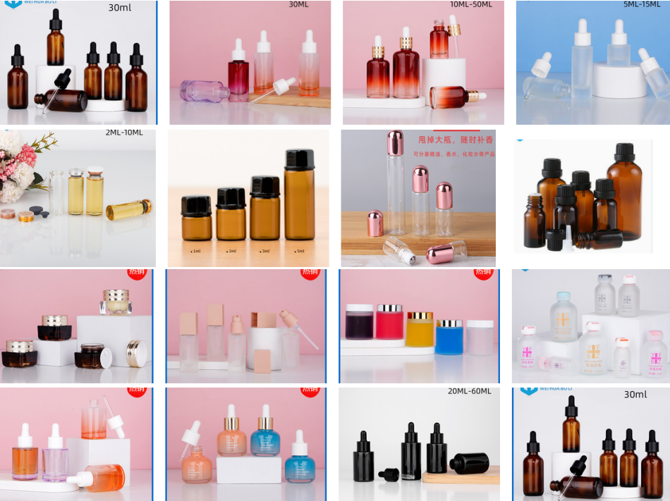 Rollerball perfume dispenser small essential oil bottle