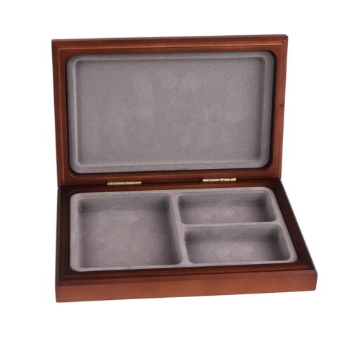 Solid wood jewelry box necklace bracelet storage box custom
