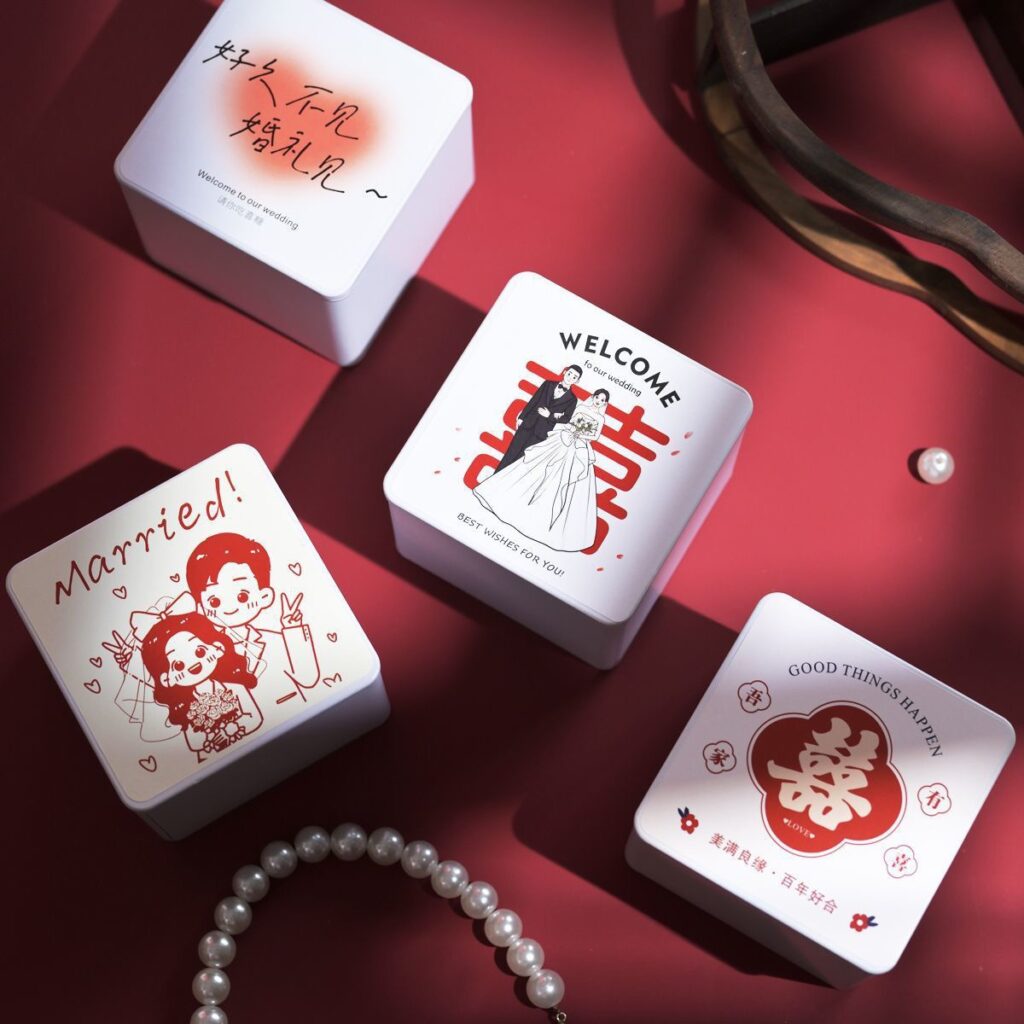 Tin packaging box tin box for tea packaging candy box custom